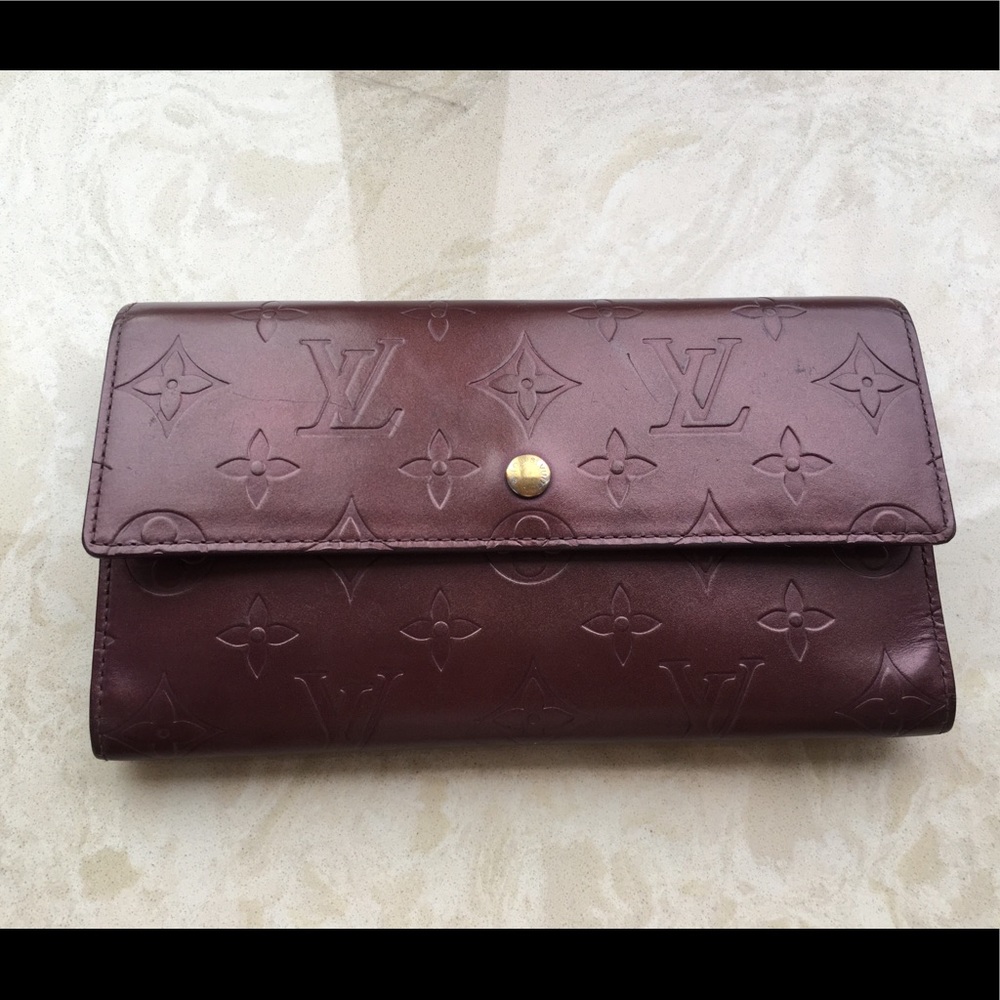 Sold-Louis Vuitton Long Wallet